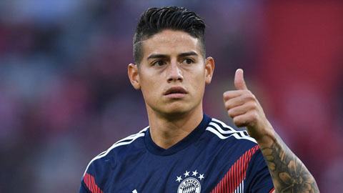 Arsenal nhắm đến James Rodriguez thế chỗ Oezil