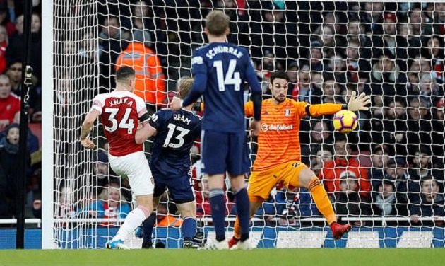 Hủy diệt Fulham, Arsenal rút ngắn khoảng cách với top 4