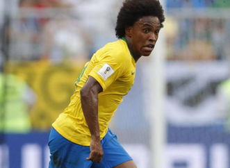 Willian thay thế Neymar trong đội hình Brazil tại Copa America