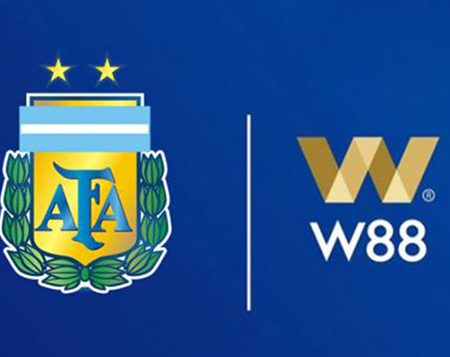 W88 nhà tài trợ chính thức cho liên đoàn bóng đá Argentine